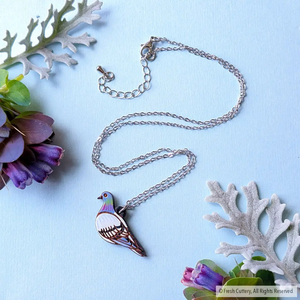 Pigeon Necklace - Necklaces