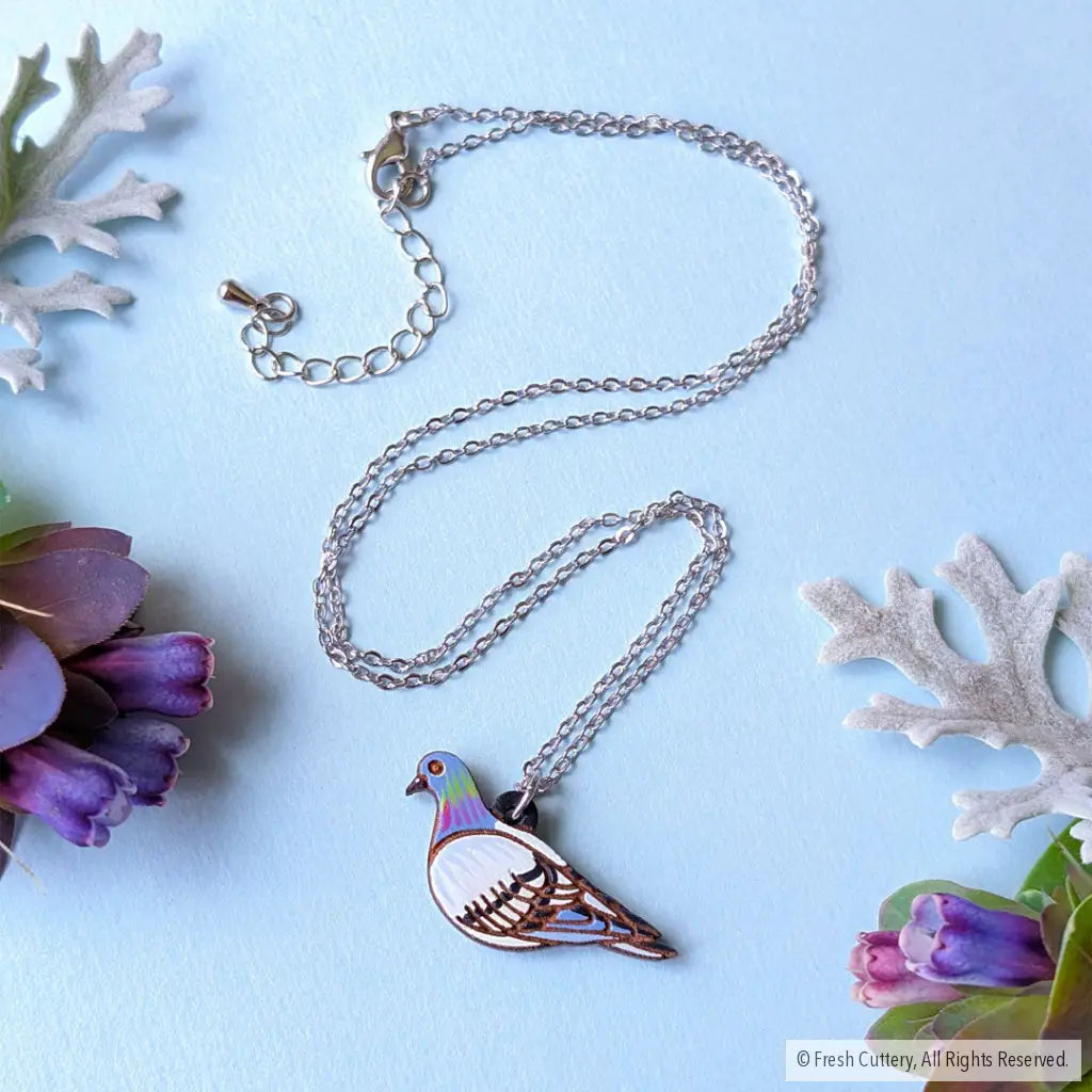 Pigeon Necklace - Necklaces
