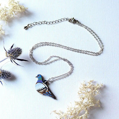 Pigeon Necklace Silver Necklaces
