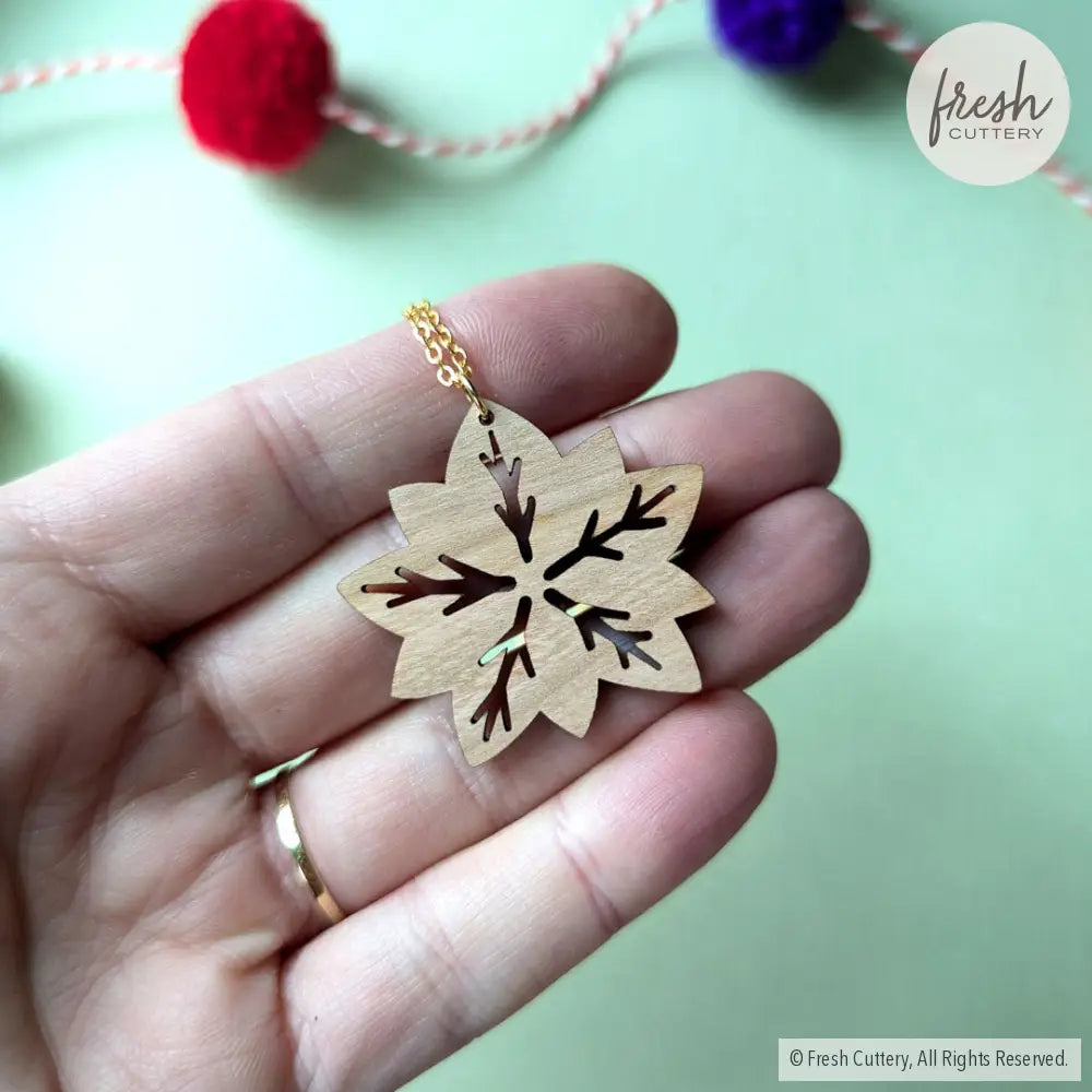 Poinsettia Necklace Necklaces