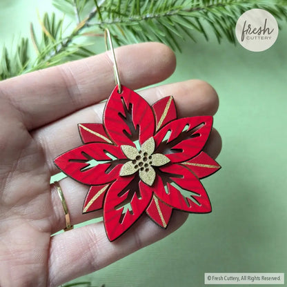 Poinsettia Ornament Ornaments