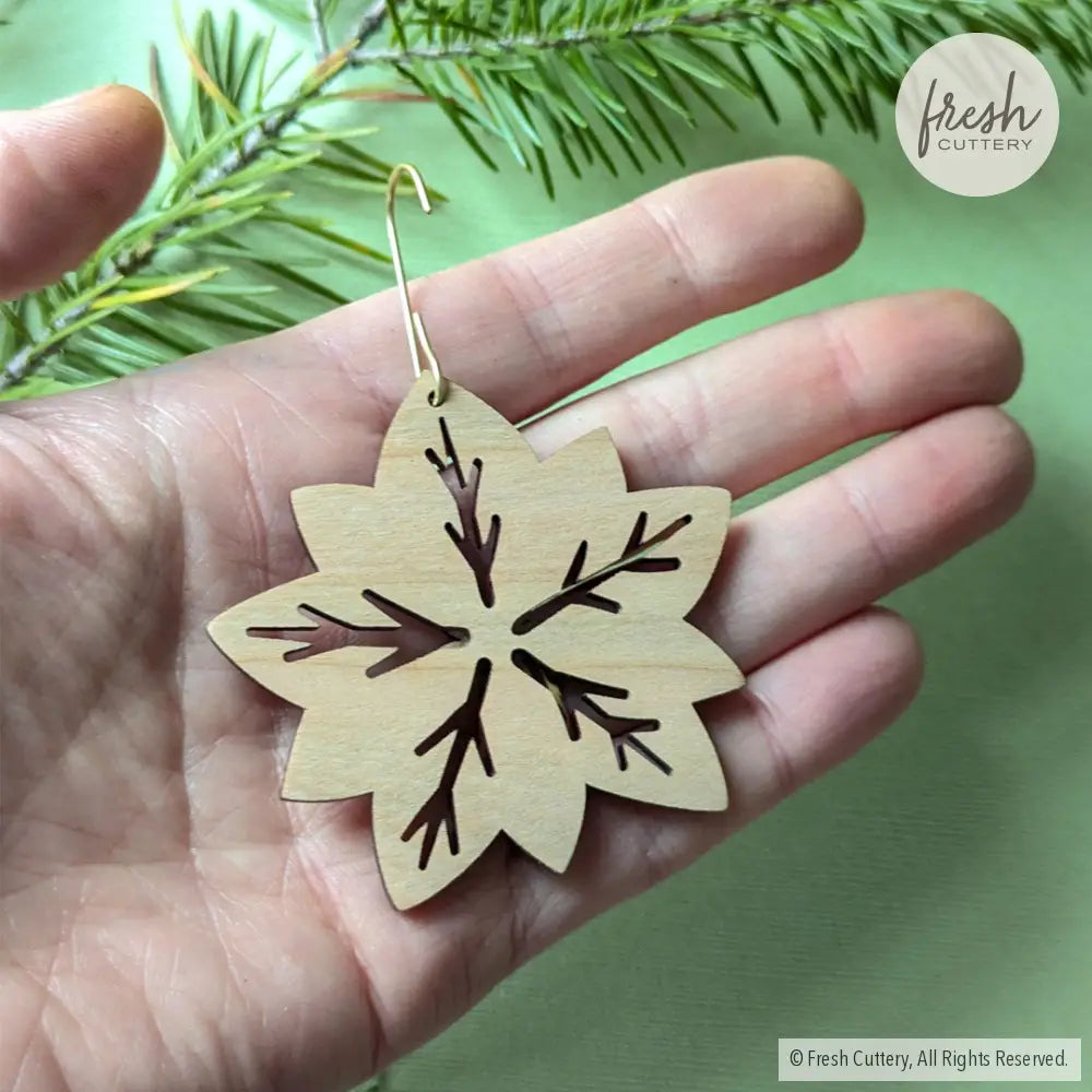 Poinsettia Ornament Ornaments