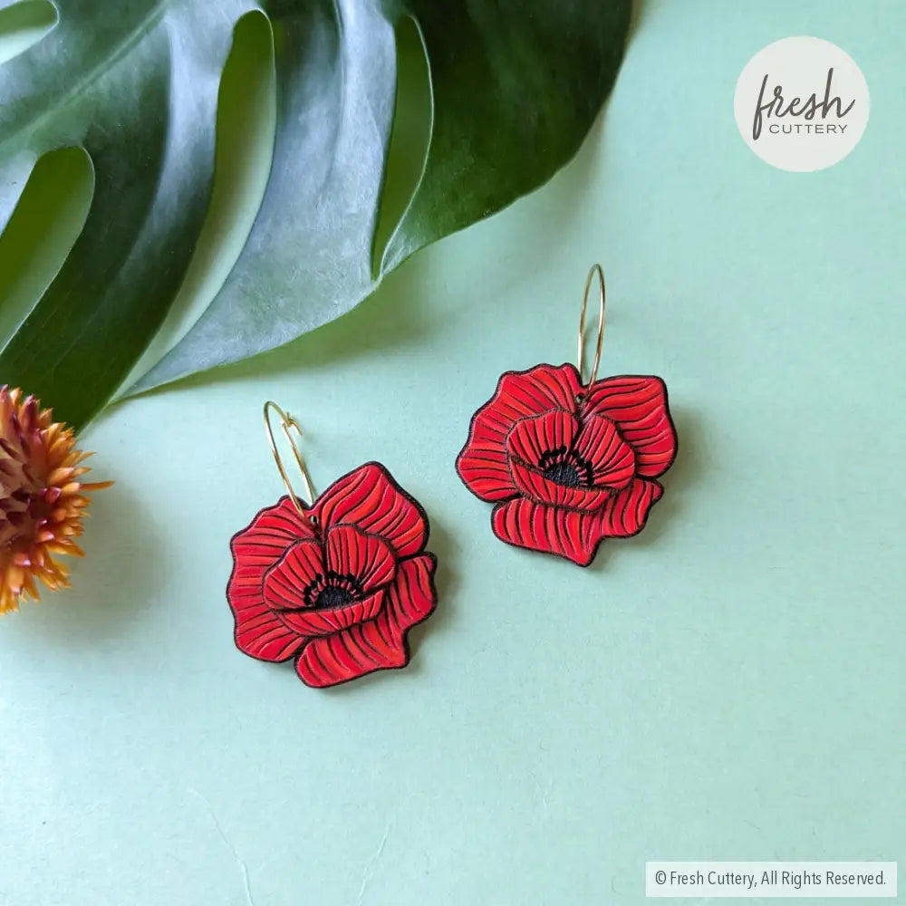 Poppy Earrings Dangle And Drop