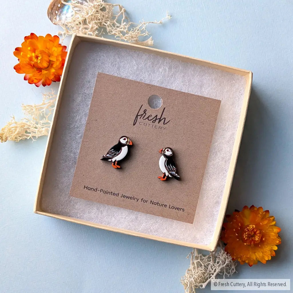 Puffin Studs - Studs