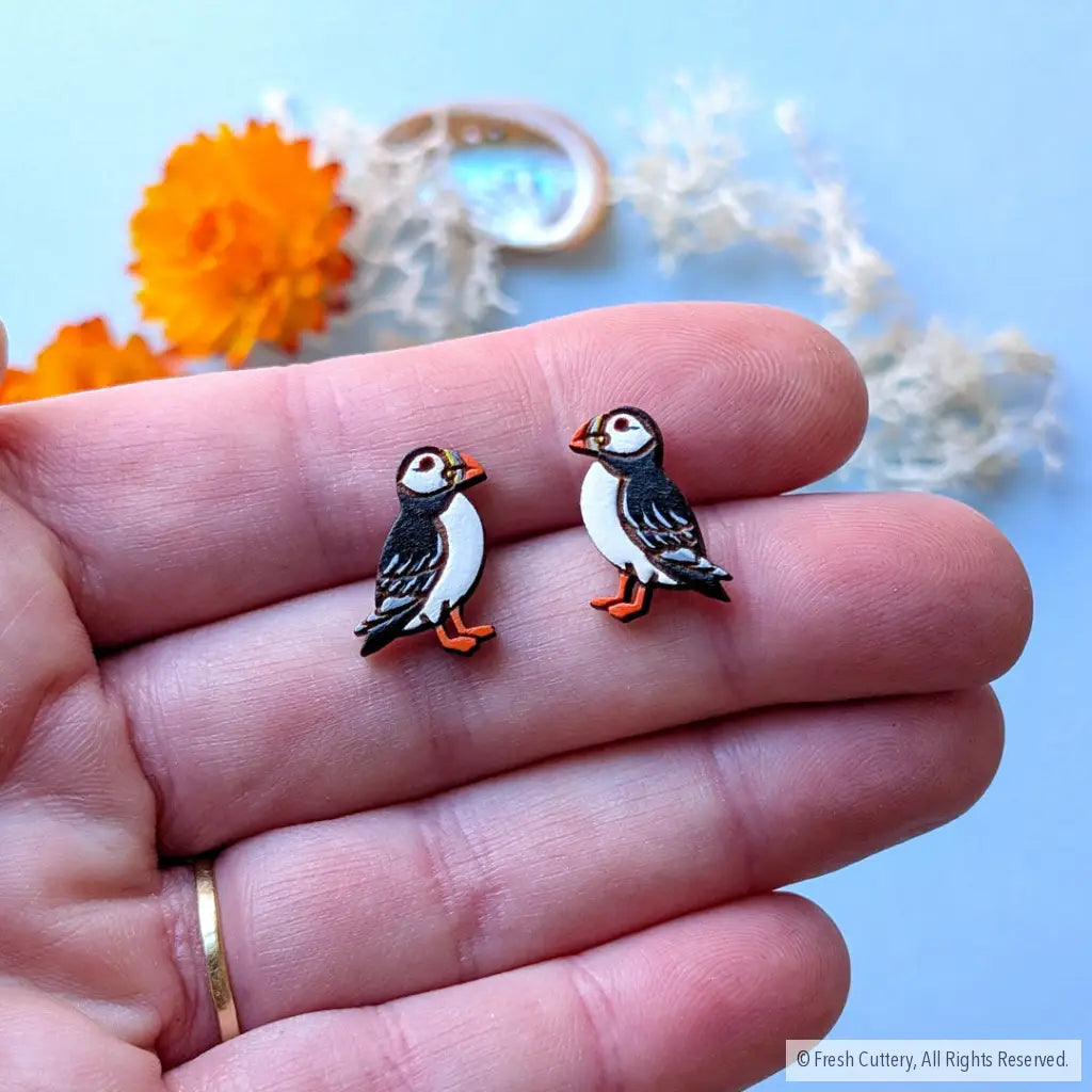 Puffin Studs - Studs