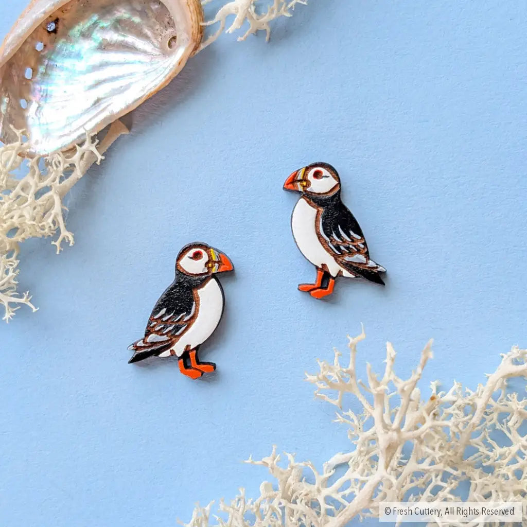 Puffin Studs - Studs