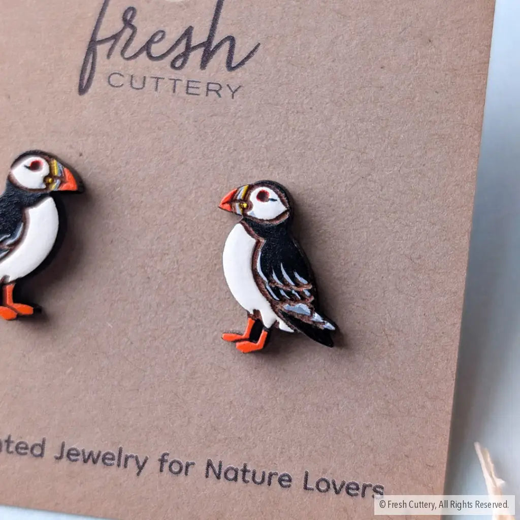 Puffin Studs - Studs