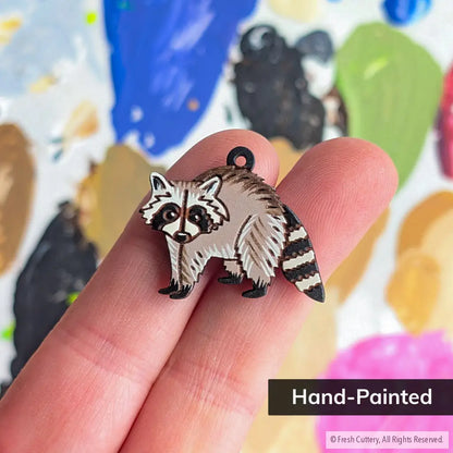 Raccoon Earrings - Dangle and Drop Earrings