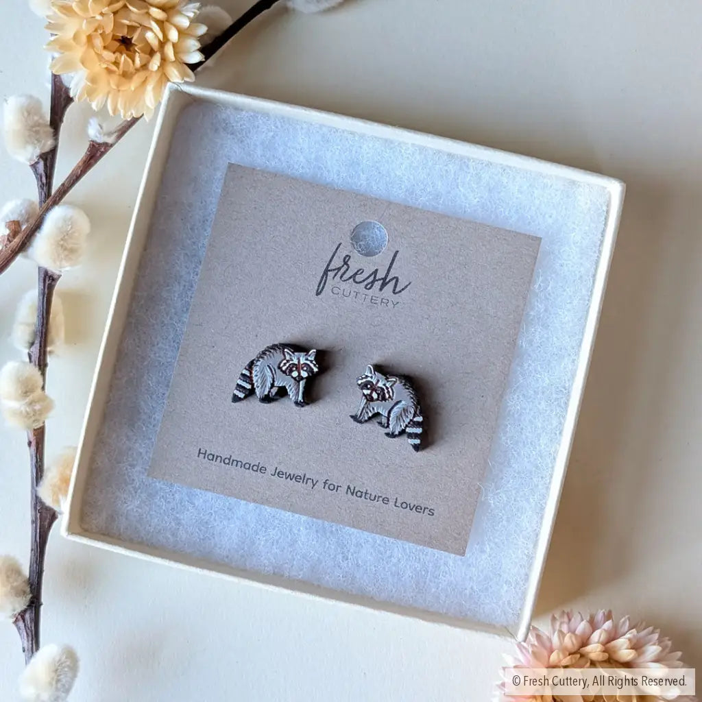 Raccoon Studs Studs