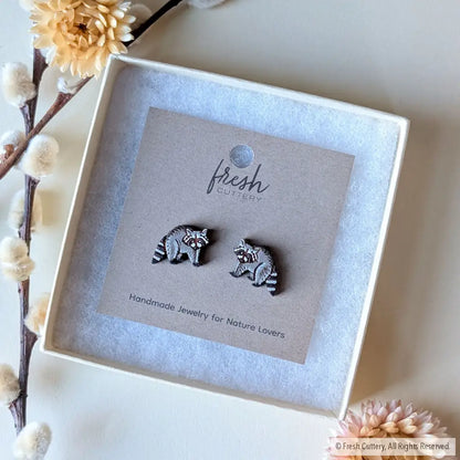 Raccoon Studs Studs