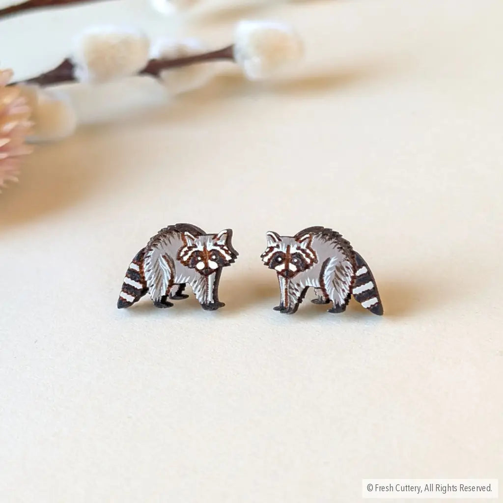 Raccoon Studs Studs