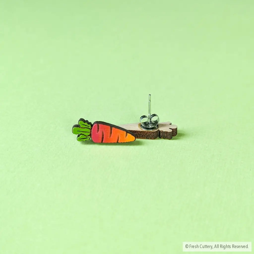 Rainbow Carrot Studs Studs