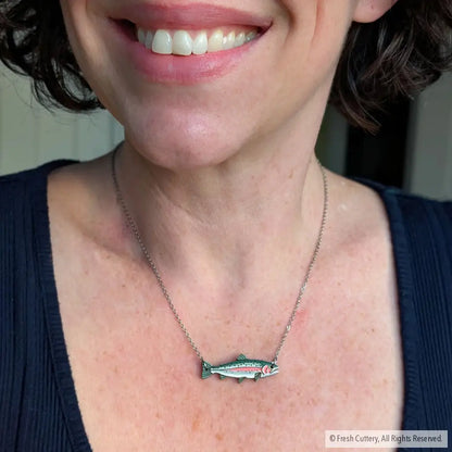 Rainbow Trout Necklace Necklaces