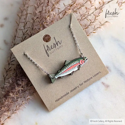 Rainbow Trout Necklace Necklaces