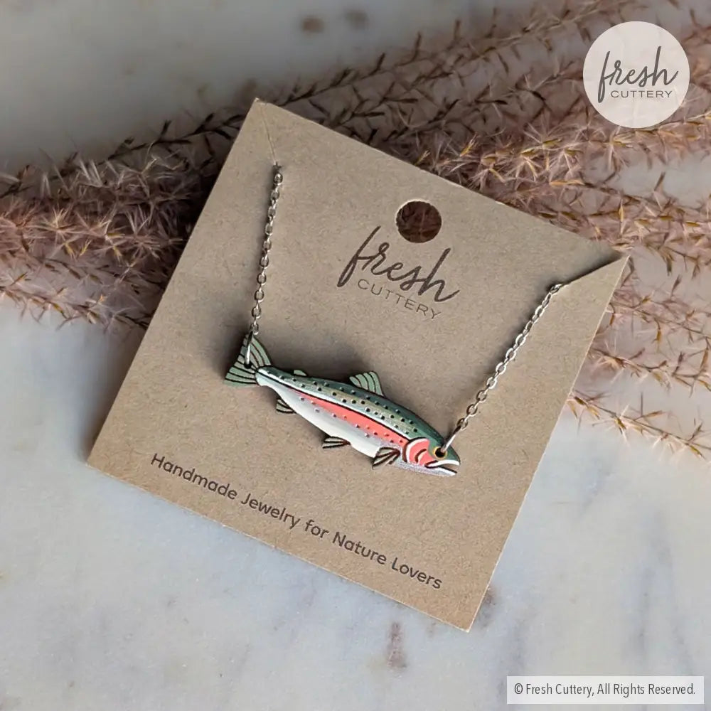 Rainbow Trout Necklace Necklaces
