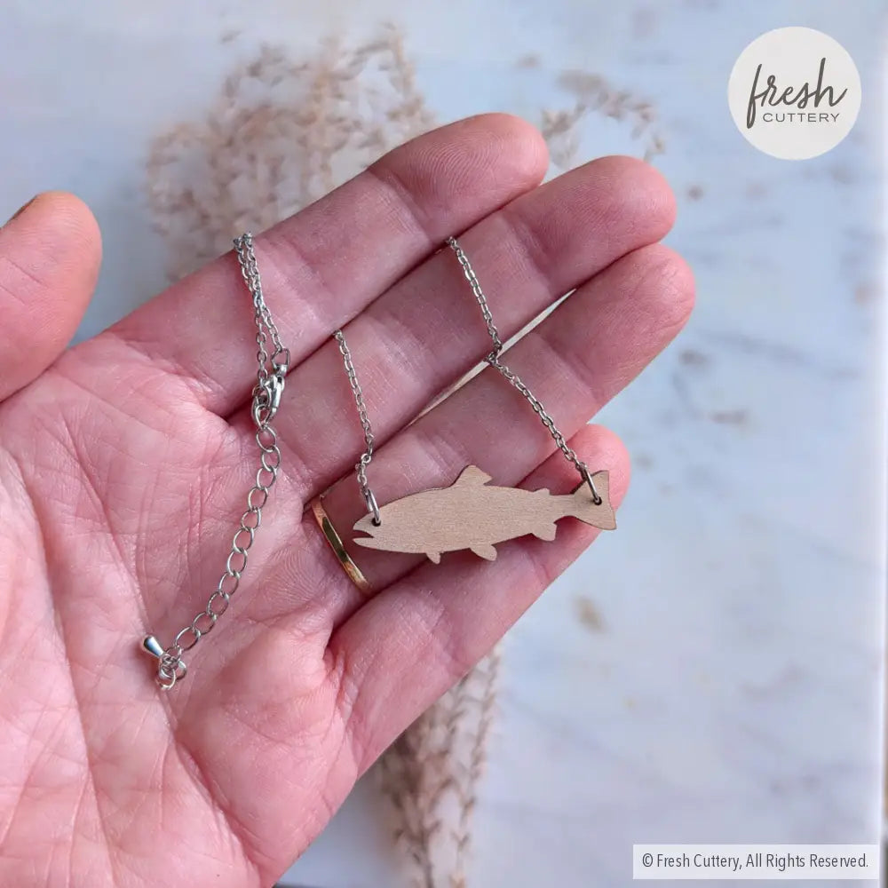 Rainbow Trout Necklace Necklaces