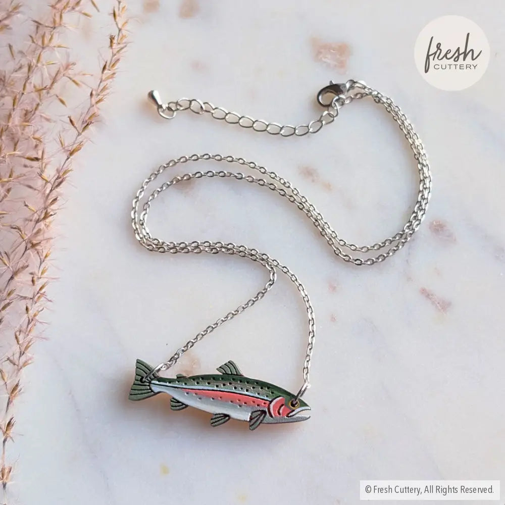 Rainbow Trout Necklace Necklaces