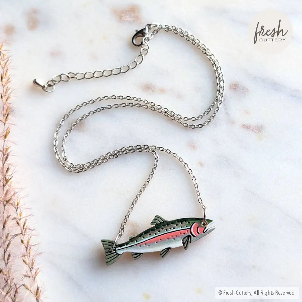 Rainbow Trout Necklace Necklaces