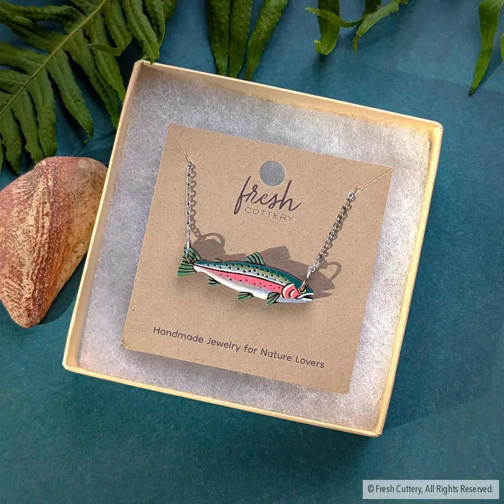 Rainbow Trout Necklace Necklaces