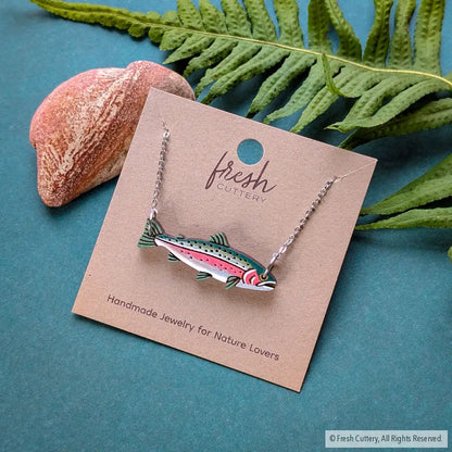Rainbow Trout Necklace Necklaces