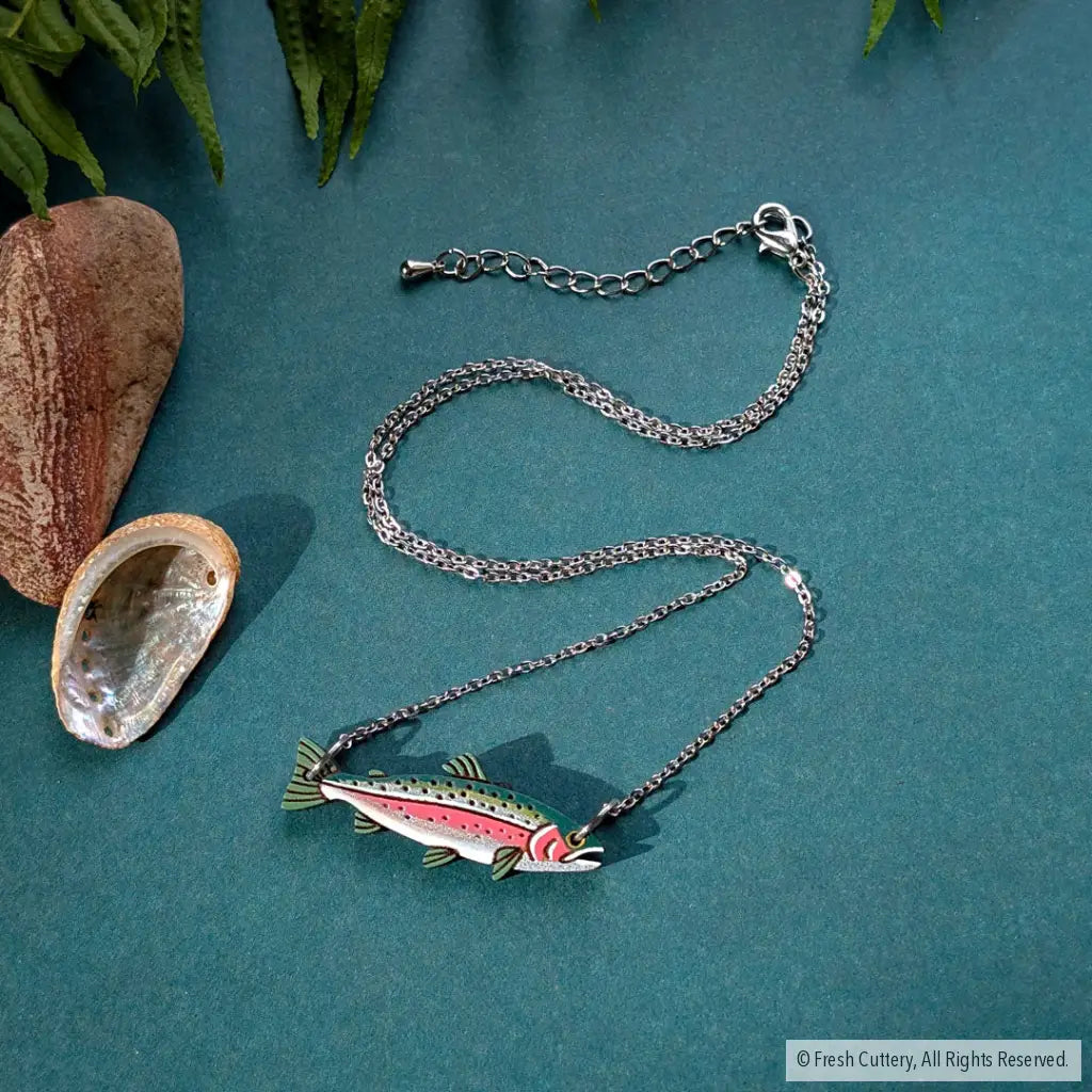 Rainbow Trout Necklace Necklaces