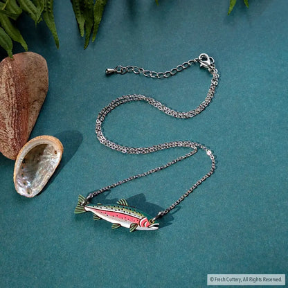 Rainbow Trout Necklace Necklaces