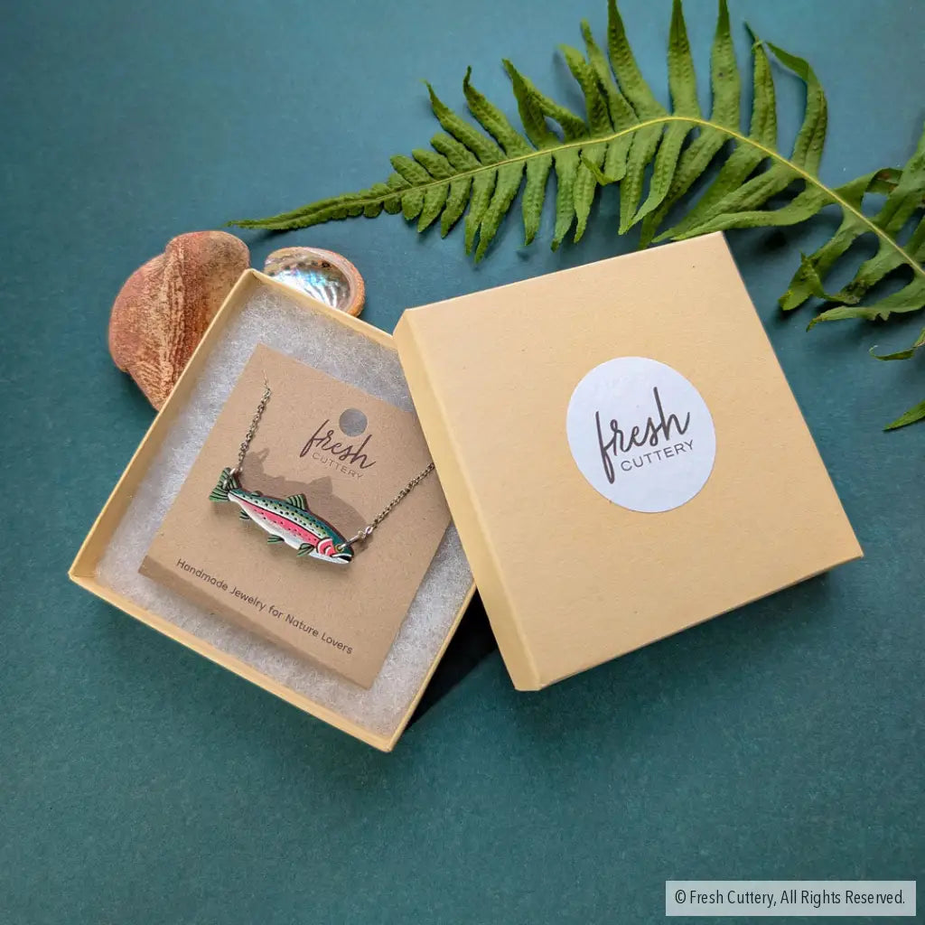 Rainbow Trout Necklace Necklaces