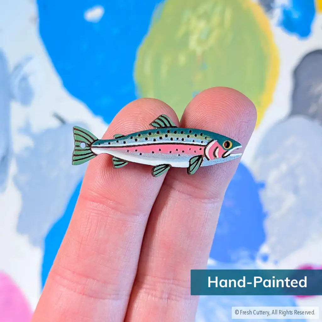 Rainbow Trout Necklace - Necklaces
