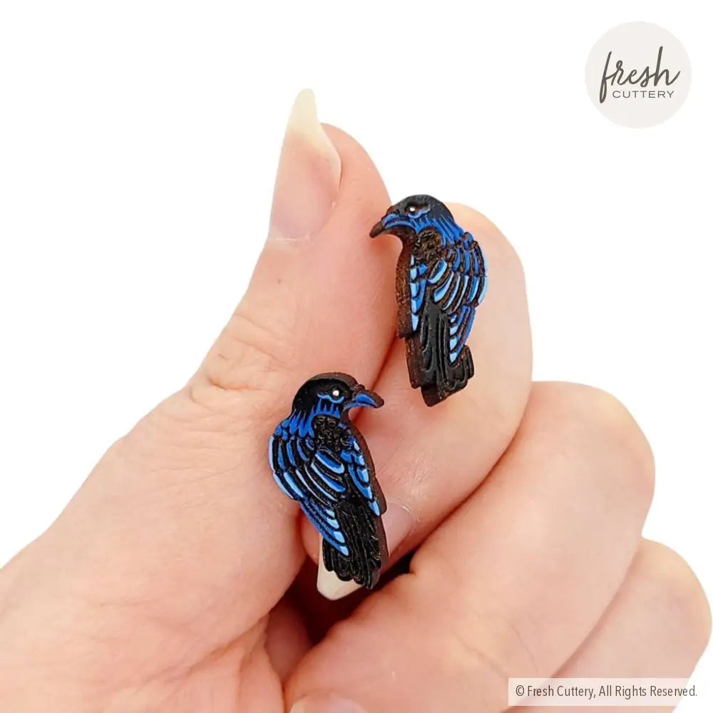 Raven Studs Studs