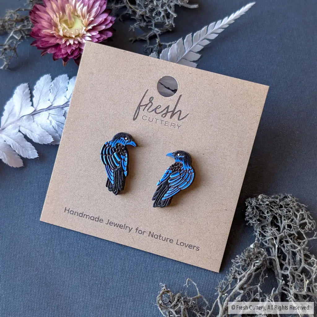 Raven Studs Studs
