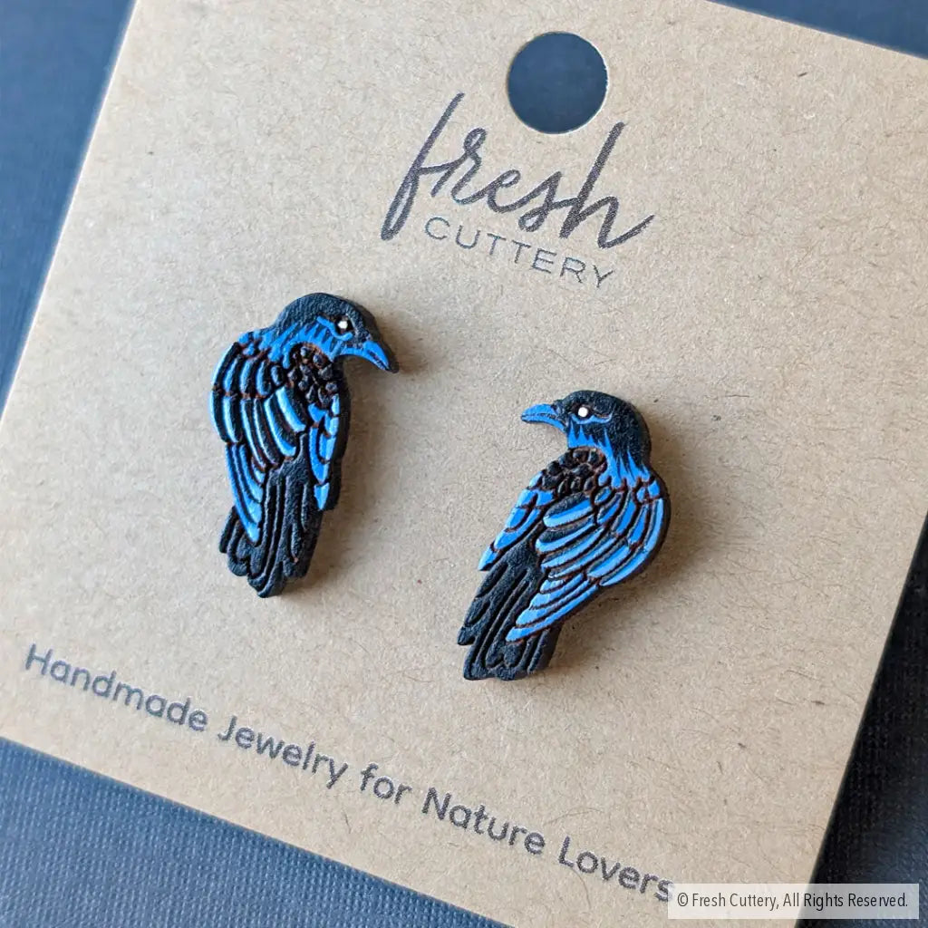 Raven Studs Studs