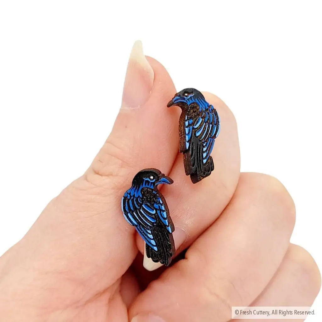 Raven Studs Studs