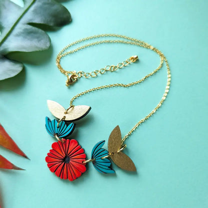 Scandinavian Poppy Necklace Necklaces