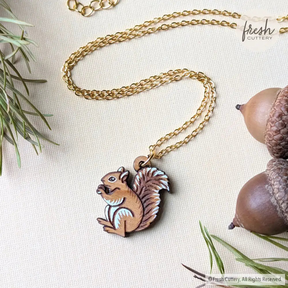 Squirrel Necklace Necklaces