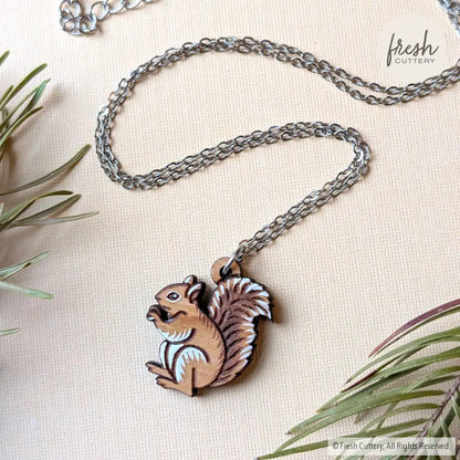 Squirrel Necklace Necklaces