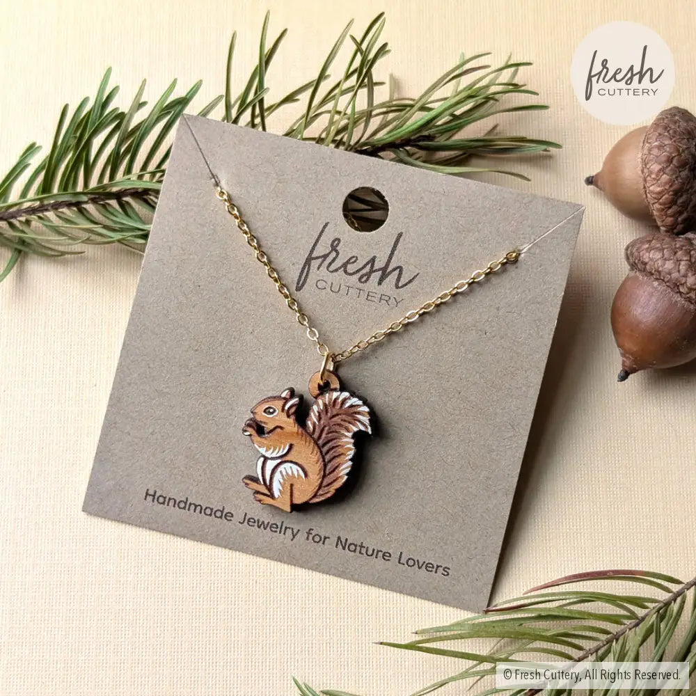 Squirrel Necklace Necklaces