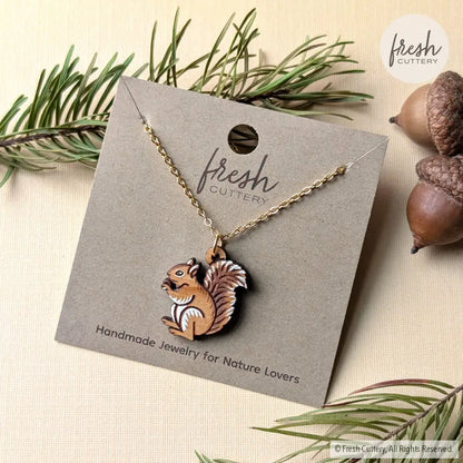 Squirrel Necklace Necklaces