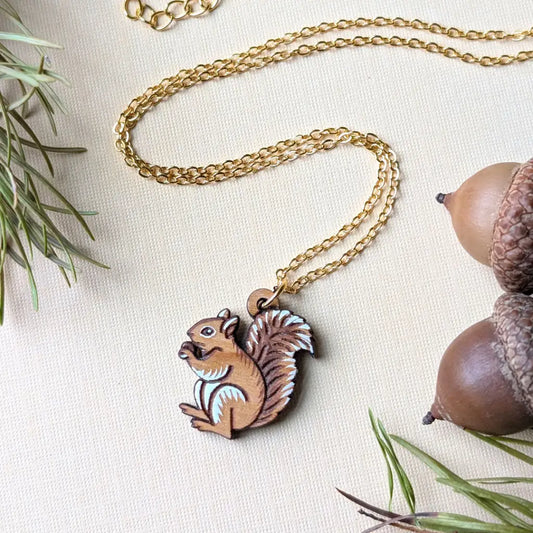 Squirrel Necklace Necklaces