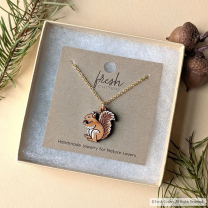Squirrel Necklace Necklaces