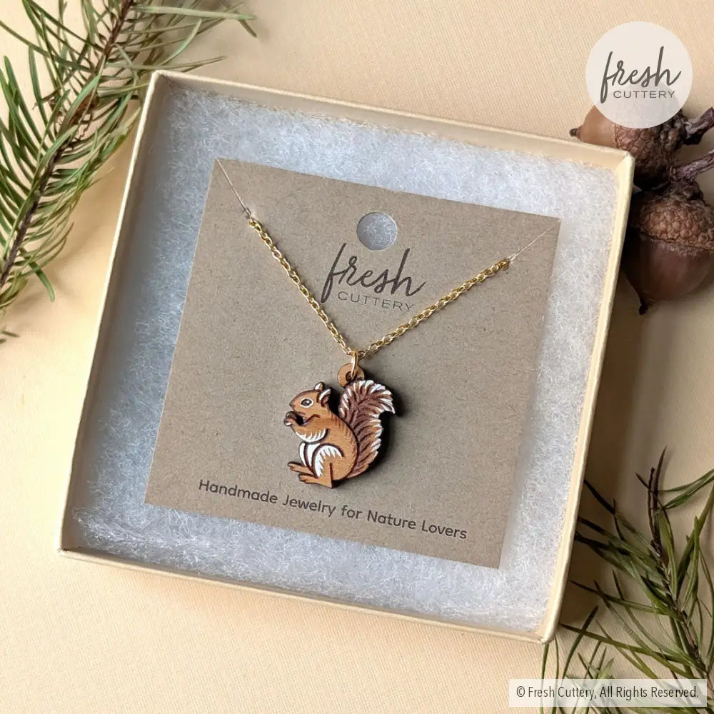Squirrel Necklace Necklaces