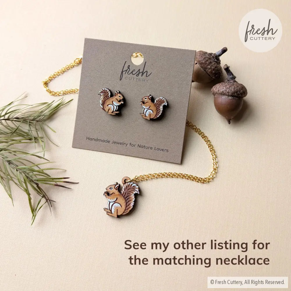 Squirrel Studs Studs