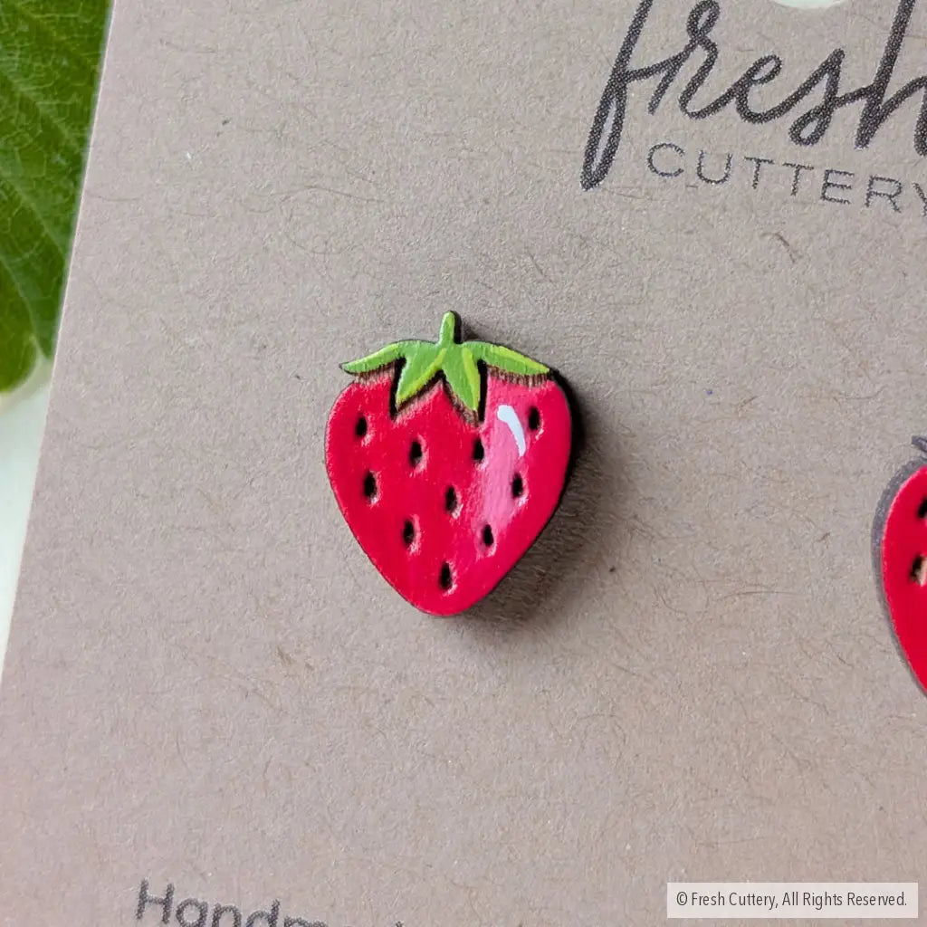 Strawberry Studs Studs