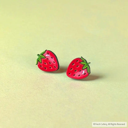 Strawberry Studs Studs