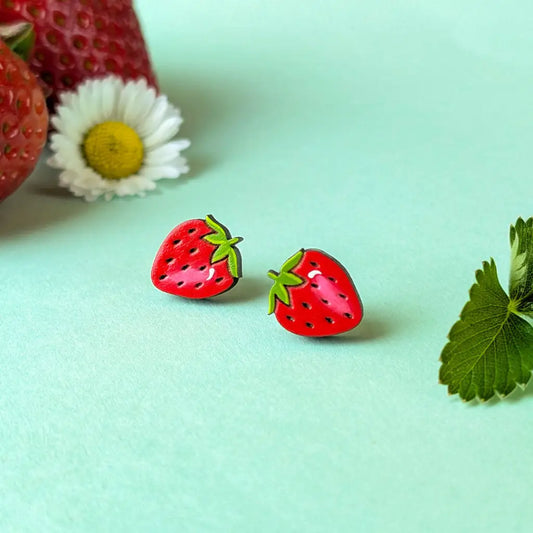 Strawberry Studs Studs