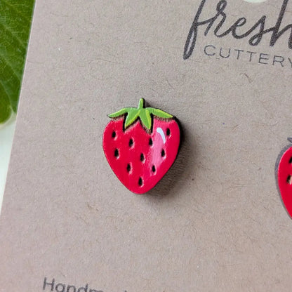 Strawberry Studs Studs