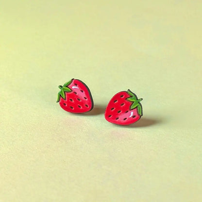 Strawberry Studs Studs