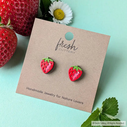 Strawberry Studs Studs