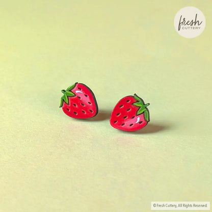 Strawberry Studs Studs