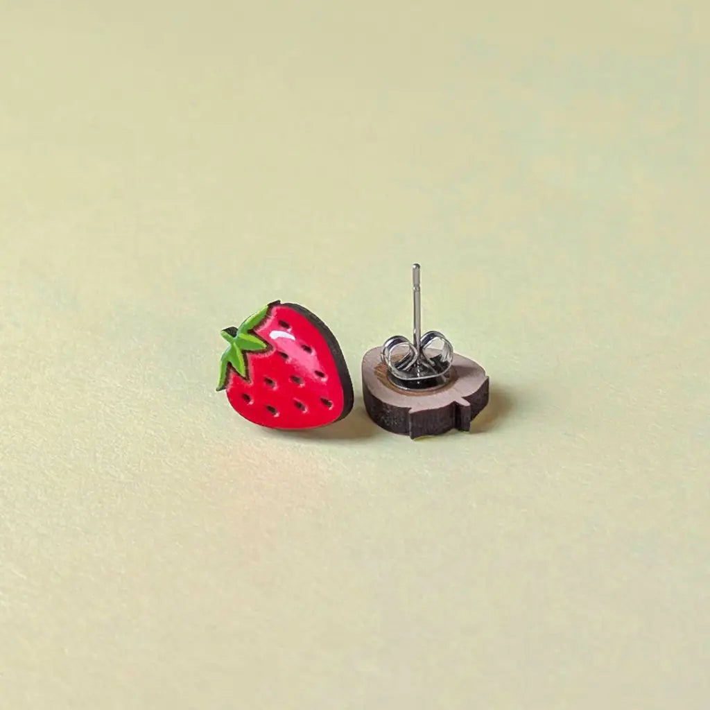 Strawberry Studs Studs