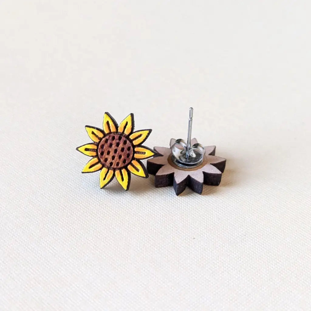 Sunflower Studs